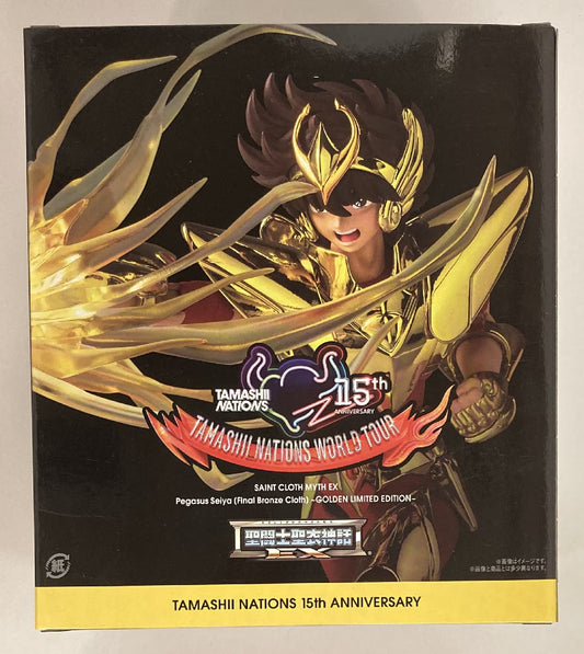 Myth Cloth EX - Pegasus Seiya (Final Bronze Cloth) GOLDEN LIMITED EDITION