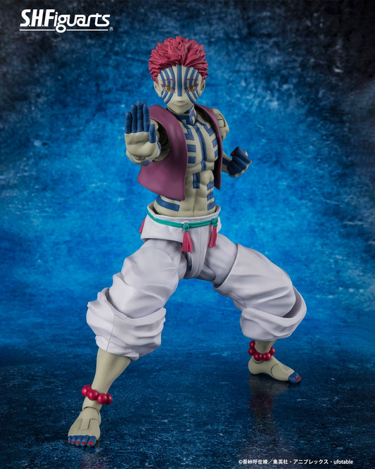 S.H.FIGUARTS AKAZA DEMON SLAYER: KIMETSU NO YAIBA