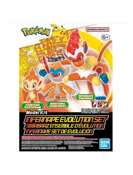 Pokemon Model Kit INFERNAPE EVOLUTION SET