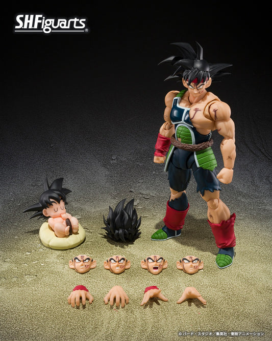 🔴 PREVENTA 🔴🎭 Figura: S.H.FIGUARTS BARDOCK -THE FATHER OF GOKU
