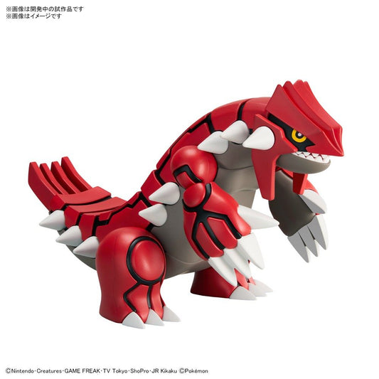 Model Kit Pokemon Groudon