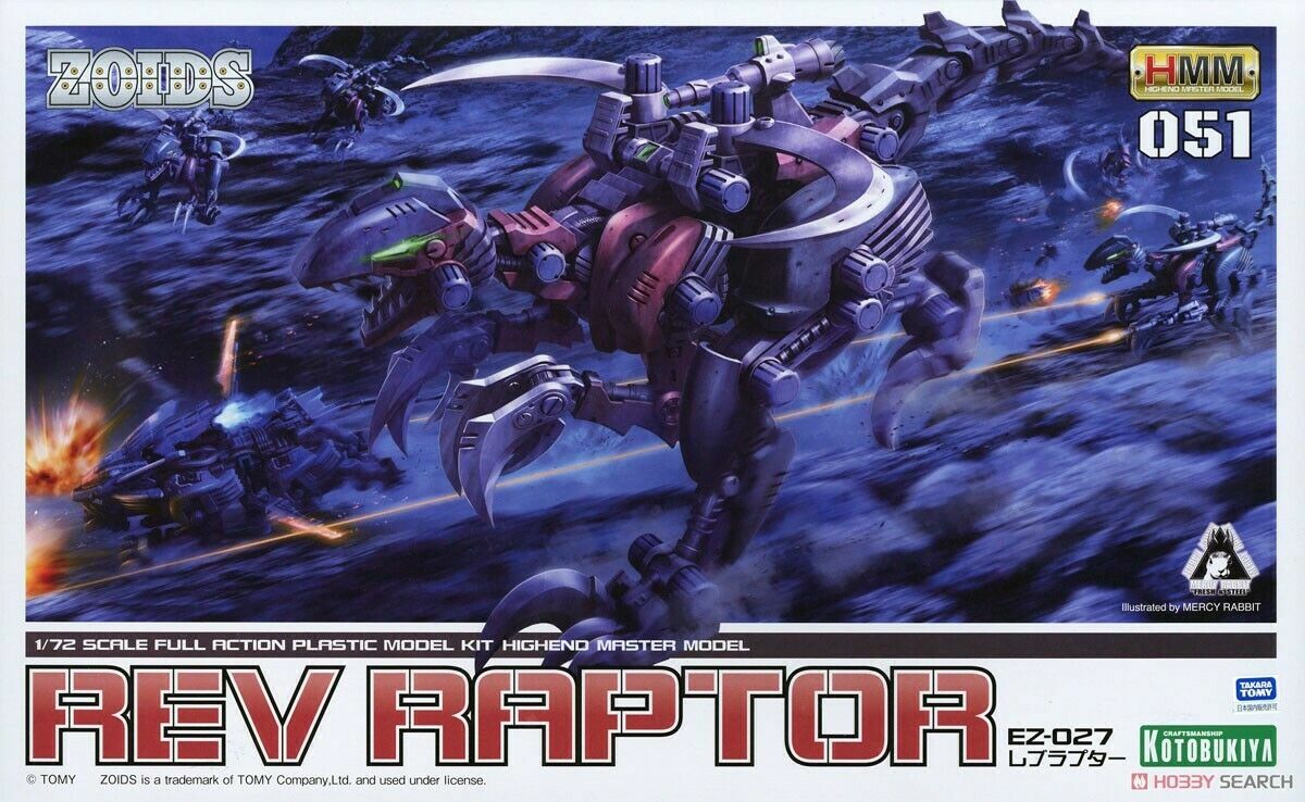 MODEL KIT EZ 027 REV RAPTOR KOTOBUKIYA